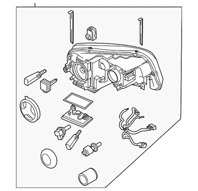 Faro compuesto original Volvo 31446877 Foto 1 de 2