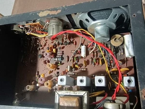 Vintage Bearcat Receiver BC-12 von Electra - für Teile/Reparatur - ungetestet - geöffnet - Bild 1 von 6