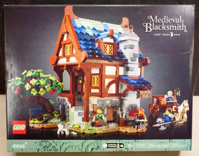 LEGO Ideas Medieval Blacksmith (21325) New Sealed Box - Image 1 of 4