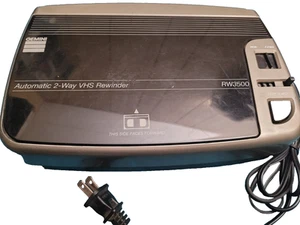 Gemini RW3500 Automatic 2-Way VHS Video Tape Rewinder *Tested Works* - Bild 1 von 2