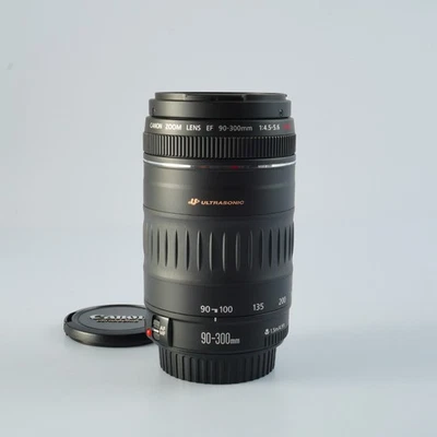 EXCELLENT Canon EF 90-300mm F/4.5-5.6 USM Zoom Lens - Image 1 of 4