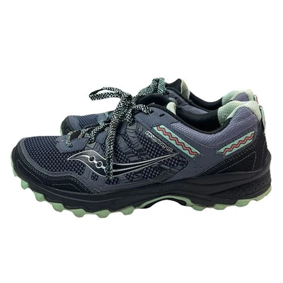 Женские кроссовки Saucony Excursion T12 S10451-4 бирюзовые на шнуровке размер 10,5 - Изображение 1 из 4