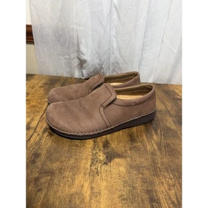 Birkenstock Nashville Brown Nubuck Clogs Womens 9 / M 7 / EU 40 Comfort Slip On - Picture 1 of 14