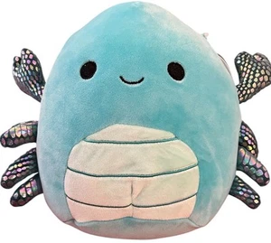 Squishmallows 8 Zoll Carpio Skorpion schillernd türkis Krallen weiches Plüschtier neu mit Etikett - Bild 1 von 13