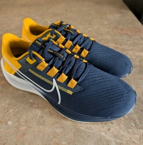 Nike Air Zoom Pegasus 38 West Virginia University Blue DJ0864-400 Men Size 10.5 - Picture 1 of 11