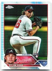 🔥 2023 Topps Chrome Update #USC210 Dylan Dodd Prism Rookie Refractor - Picture 1 of 2