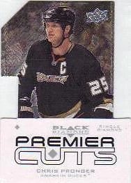 2008-09 Black Diamond Hockey Premier Die-Cut Singles (Pick Your Cards) - Image 1 of 1