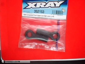 NEW Composite Front Upper Arm Ball Joint L+R Suit XB8 Xray Part #352153 - Picture 1 of 1
