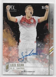 2015 TOPPS APEX AUTOGRAPH Luis Silva #19