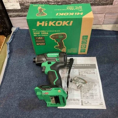 [NEW] Hikoki 18V Rechargeable Silent Impact Driver Storage WHP18DA(NN) JAPAN - Image 1 of 4