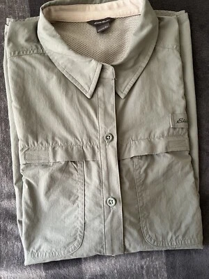 Pesca Exterior Camping Lite Verde Manga Larga Ventilada Mujer’s Eddie Bauer Grande Foto 1 de 4