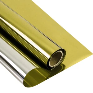 Película para ventana de oro y plata espejada unidireccional casa/edificio reflejo PET HOHOFILM - Imagen 1 de 12
