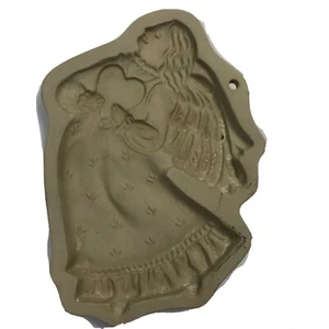 Bolso Marrón Galletas Arte Arcilla Galletas Molde Ángel Diseño 1987 Hill Design, Inc De Colección - Imagen 1 de 4