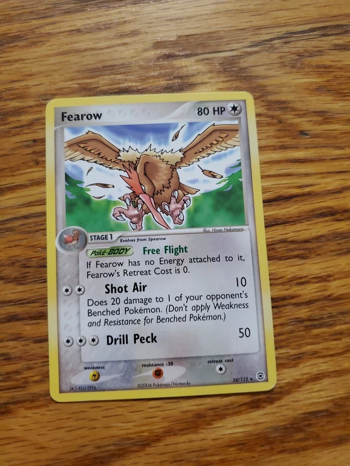 Fearow EX FireRed & LeafGreen 24/112 Regular Rare Pokémon TCG LP - Image 1 of 1