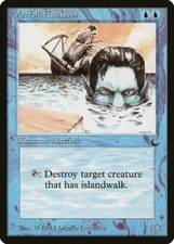 Merfolk Assassin The Dark HEAVILY PLD Blue Uncommon MAGIC MTG CARD ABUGames