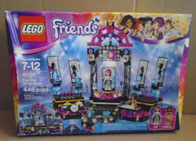 LEGO Friends Pop Star Show Stage with Andrea & Pop Star Livi Set 41105 OPEN Box
