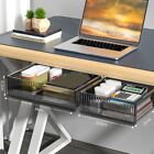 Invisible Storage Undertable Drawer Pull Out Storage Box Under Desk Drawer