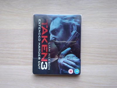 Taken 3 Extended Harder Cut HMV Exclusive Blu-ray Steelbook | LIKE NEW - Image 1 of 4