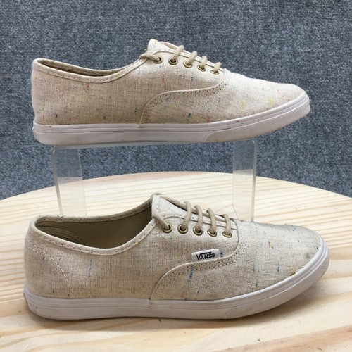 Scarpe Vans donna 6 5 uomo 5 sneakers casual beige stringate basse comode TBAR