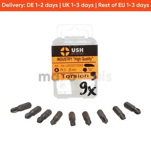 Ush USG0012343 Screwdriver Bits New NFP (9pcs) - Picture 1 of 9