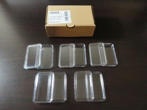 5 - Lindner Capsules 27x47mm for 1 oz Silver Coin Bars - PERTH MINT BAR/DRAGONS - Picture 1 of 3