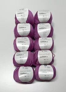 Rico Design ,,Essentials Cotton dk‘‘ Fb 09-orchidee 10x50g - Bild 1 von 1