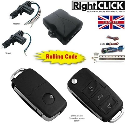 2 door Central Locking Kit Remote Keyless (HIGH QUALITY) CLR851-2D - Image 1 of 4