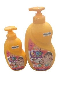Unique Kids And Teens Vitamin C Brightening Lotion 500ml+ Shower Gel 1000ml Set. - Picture 1 of 12