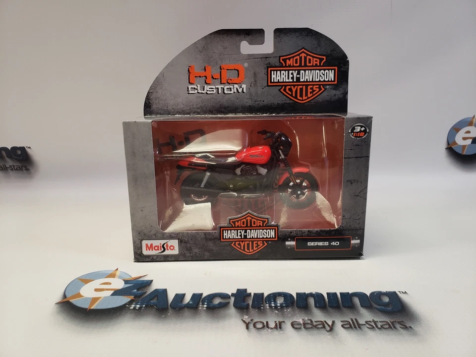 Harley-davidson Motorcycle H-d Custom Series 38 Maisto 2007 XL 1200n Nightster