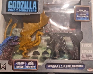 2019 JAAKS PACIFIC GODZILLA KING OF THE MONSTERS "GODZILLA VS. ET KING GHIDORAH" - Picture 1 of 2