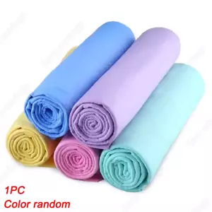 1PC Chamois Leather Car Drying Towel Washing Shammy Cleaning Cloth Absorbent NEW - Picture 1 of 16