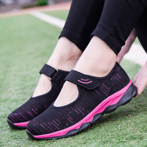 Women Fashion Flat Platform Shoes Woman Breathable Mesh Tenis Casual Sneakers