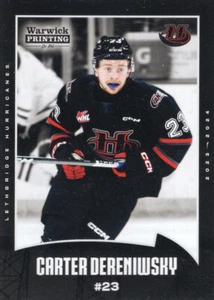 2023/24 Lethbridge Hurricanes - CARTER DERENIWSKY - Bild 1 von 2