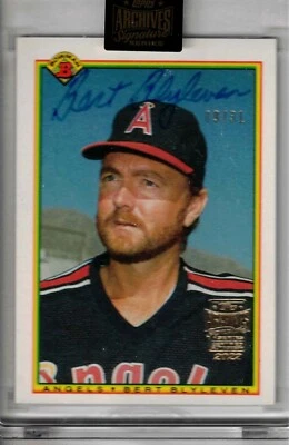 2022 TOPPS Archives Signature Series baseball Bert Blyleven auto /31 card HOF - Image 1 of 2