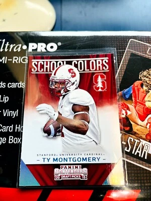 2015 Panini Contenders Draft Picks School Colors #33 Ty Montgomery 812 - Image 1 of 2
