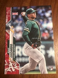 Jesus Luzardo 2020 Topps UK Edition Big Ben 59/99 RC Oakland A's #64 Pack Fresh - Picture 1 of 2