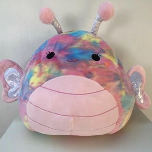 SQUISHMALLOW 16" Rainbow Bee, Kellytoy, limited quantity, same day shipping - Picture 1 of 1