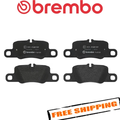 Juego de pastillas de freno de disco traseras Brembo P65020 Low-Met para Porsche Panamera 2010-2020 Foto 1 de 4