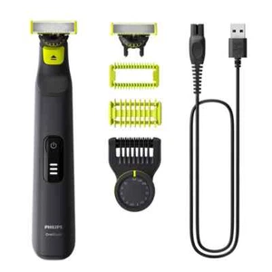 Rasoio Ricaricabile Barba Corpo Rifinitura Philips OneBlade Pro 360 QP6542/15 - Foto 1 di 10