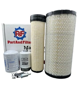 P&F Filter Kit Compatible with CAT 236B, 277B (Serial # Prefix MDH), 257B - Picture 1 of 2