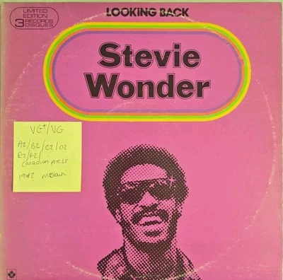 Stevie Wonder Looking Back Vinyl Record VG+/VG M-804N3 1972 Foto 1 de 2