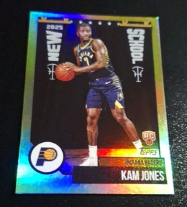 2025-26 TOPPS BASKETBALL ROOKIE NEW SCHOOL SP #NS-38 KAM JONES RC NRMT-MT!!! - Picture 1 of 2