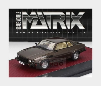 1:43 MATRIX De Tomaso Longchamp Gts/E 1988 Brown Met MX40404-031 - Immagine 1 di 2