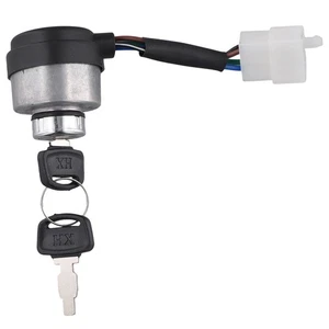 Interrupteur D'Allumage à 4 Fils avec Clés et Serrures de Porte pour Généra5777 - Foto 1 di 7