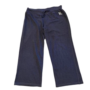 Vtg Polo Jeans Co Ralph Lauren Sweatpants Mens Size XL Blue Wide Leg Distressed  - Picture 1 of 10