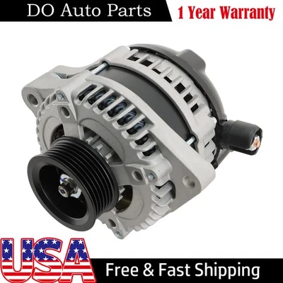 Alternator for Honda Accord V6 3.5L 2008 2009 2010 2011 2012 12V CW 6 Groove - Image 1 of 4