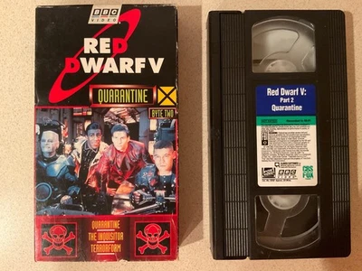 Red Dwarf V: Part 2 Quarantine (VHS, 1996) Chris Barrie - Image 1 of 3