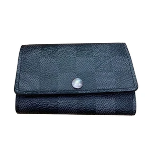 LOUIS VUITTON Key Case Black 190625 - Picture 1 of 5