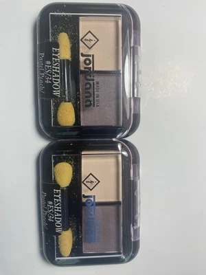 Jordana Sombra de Ojos Dúo #ES-34 Pastel Melocotón - Lote de 2 - Nuevo Maquillaje Vintage Foto 1 de 4