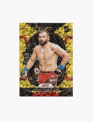 2023 Panini Select UFC - Azamat Murzakanov #20 Gold Disco Prizm /10  (RC) - Image 1 of 2